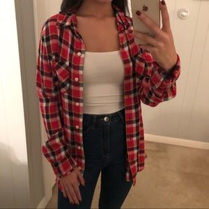 Plaid Button Down Shirt
